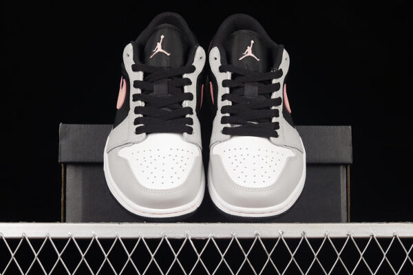 AIR JORDAN 1 LOW Black Grey Pink - immagine 4