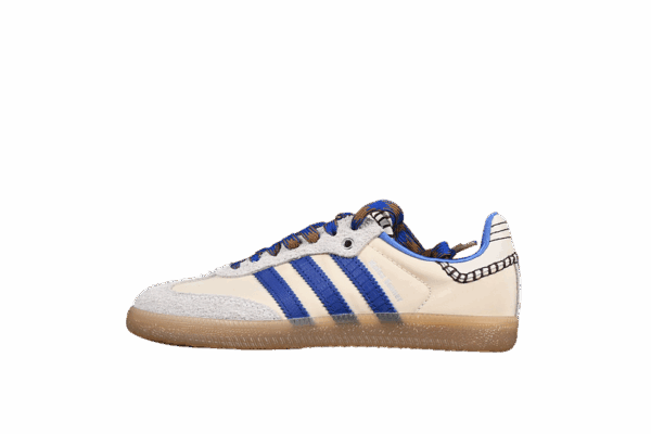 ADIDAS WB NYLON SAMBA WONDER CLAY/TEAM ROYAL BLUE/WONDER WHITE