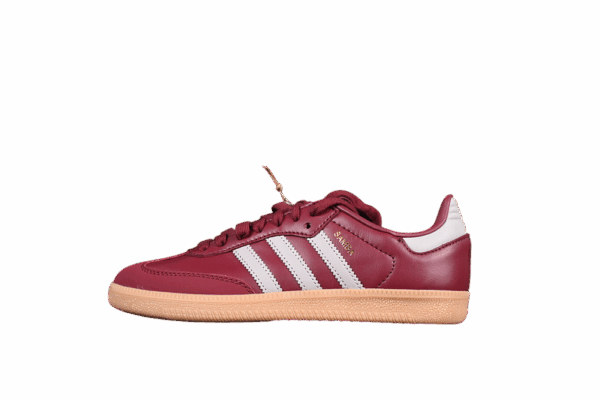ADIDAS SAMBA OG COLLEGIATE BURGUNDY/GUM/COLLEGIATE BURGUNDY