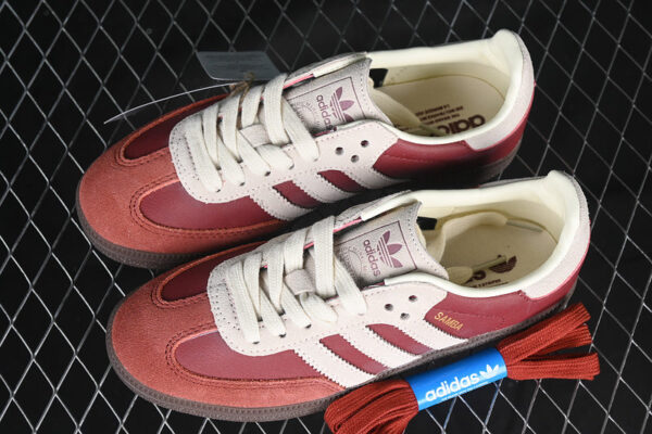 ADIDAS SAMBA OG TAL PRELOVED RUBY/CREAM WHITE/GUM - immagine 3