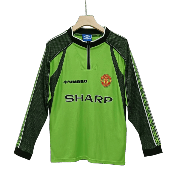 Manchester United Portiere - 98/99 Manica Lunga Vintage