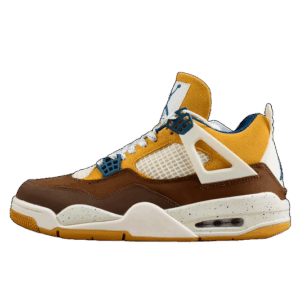 AIR JORDAN 4 RETRO GS CACAO WOW/GEODE TEAL/ALE BROWN/TWINE/SAIL