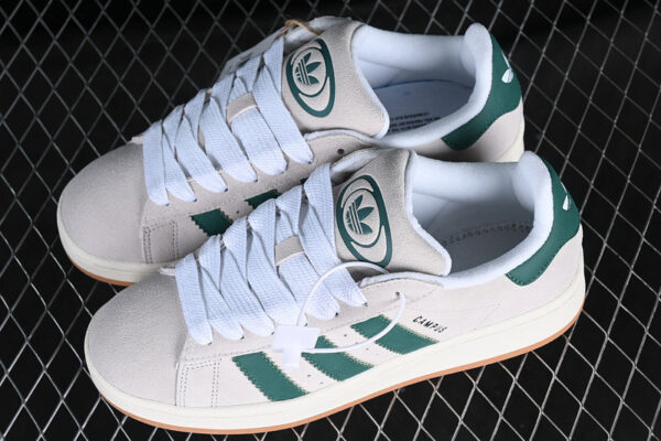 ADIDAS CAMPUS 00S WHITE/GREY/GREEN - immagine 3