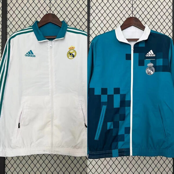 Real Madrid - Giacca antivento 17/18 (Reversibile) - immagine 3