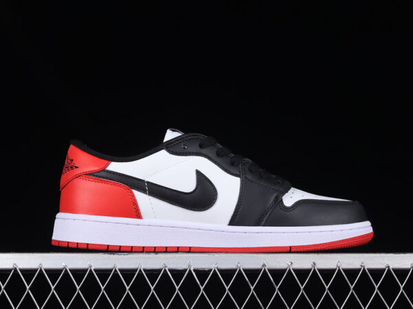 AIR JORDAN 1 LOW OG BLACK TOE - immagine 2