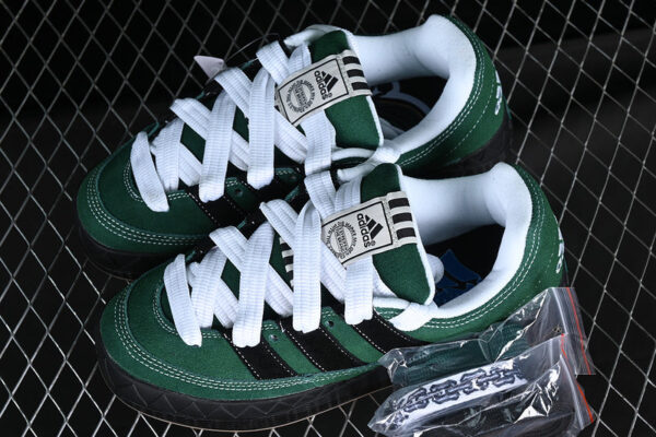 ADIDAS ORIGINALS ADIMATIC CAMPUS 00S WHITE/BLACK/GREEN - immagine 4