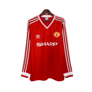 Manchester United - 86/88 Manica Lunga Vintage