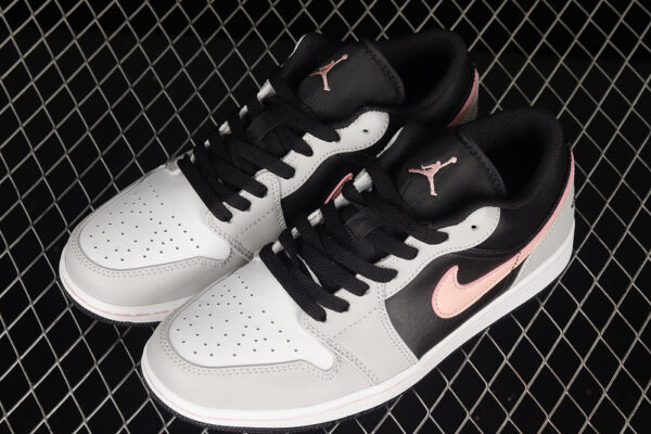 AIR JORDAN 1 LOW Black Grey Pink - immagine 3