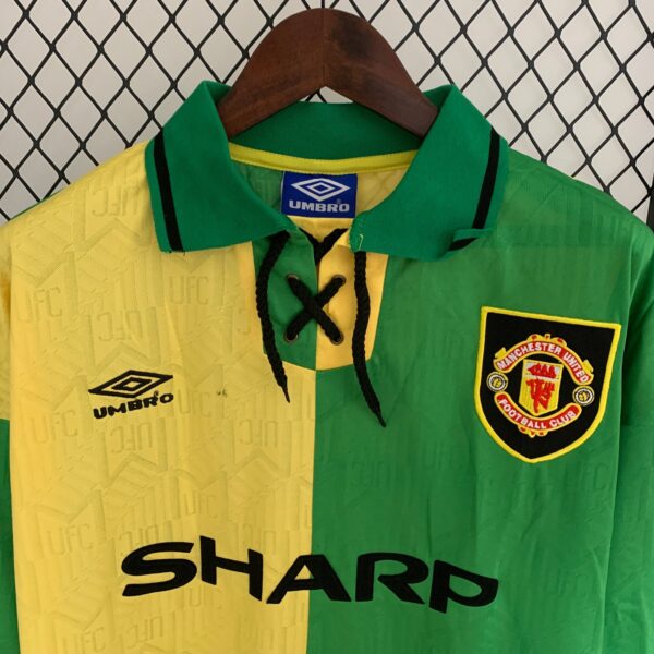 Manchester United - 92/94 Manica Lunga Vintage - immagine 4