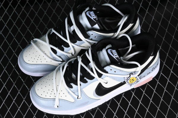 DUNK LOW WHITE/BLACK BLUE - immagine 3