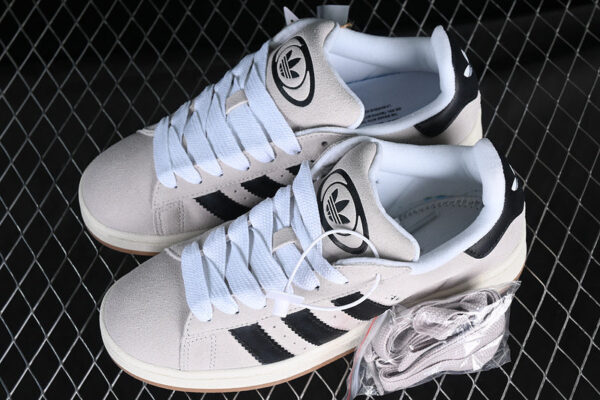 ADIDAS CAMPUS 00S WHITE/GREY/BLACK - immagine 3