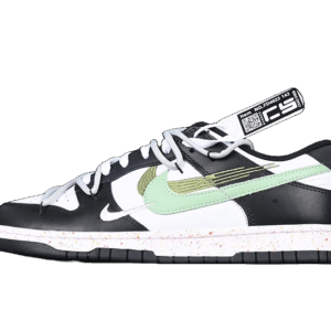 DUNK LOW MULTI COLOR WHITE/BLACK/GREEN