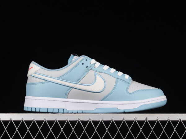 SB DUNK LOW FLEECE SWOOSH - immagine 2