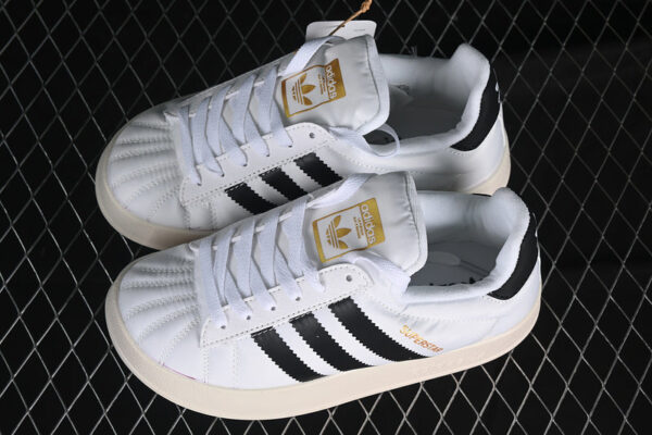 ADIDAS SAMBA HOME WHITE/BLACK - immagine 3