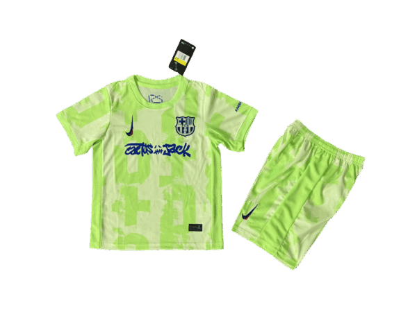 Kit Bambino - Barcellona Terza x Travis Scott Special 25/26