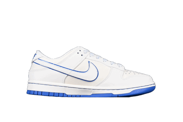 SB DUNK LOW TS WHITE/BLUE - immagine 2