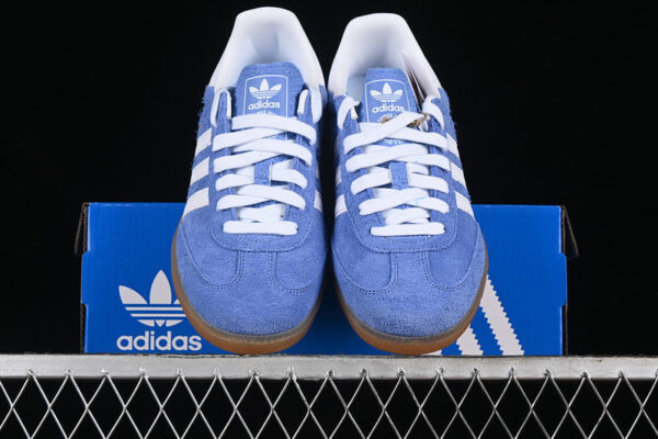 ADIDAS SAMBA ADV WHITE/BLUE - immagine 4