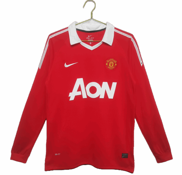 Manchester United - 10/11 Manica Lunga Vintage