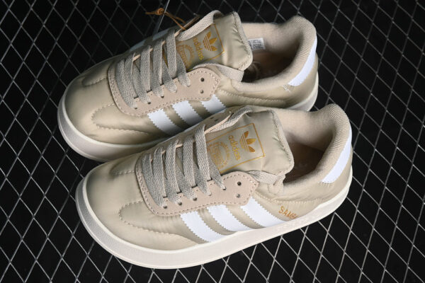 ADIDAS SAMBA HOME WHITE/GREY - immagine 3