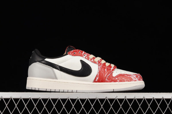 FRAGMENT DESIGN X TRAVIS SCOTT X AIR JORDAN 1 RETRO - immagine 2