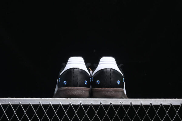 ADIDAS SAMBA OG CORE BLACK/FOOTWEAR WHITE/GUM - immagine 5