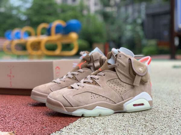 Air Jordan 6 "Travis Scott British Khaki" - immagine 6