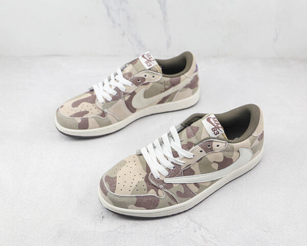 TRAVIS SCOTT X FRAGMENT X AIR JORDAN 1 LOW - immagine 3