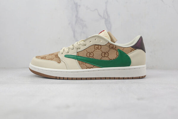 FRAGMENT X TRAVIS SCOTT X AIR JORDAN 1 LOW GUCCI - immagine 6