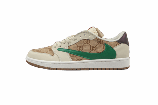 FRAGMENT X TRAVIS SCOTT X AIR JORDAN 1 LOW GUCCI