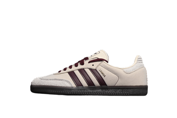ADIDAS SAMBA WONDER WHITE/MAROON/PUTTY GREY