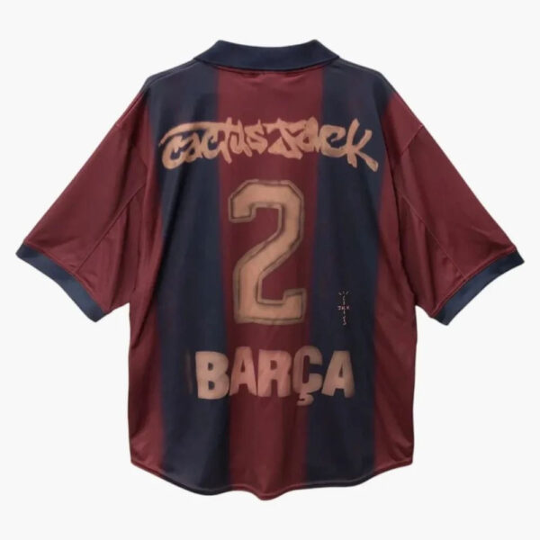 Travis Scott X Nike X Fc Barcelona Retro 2000/01 Home Skeleton - immagine 2