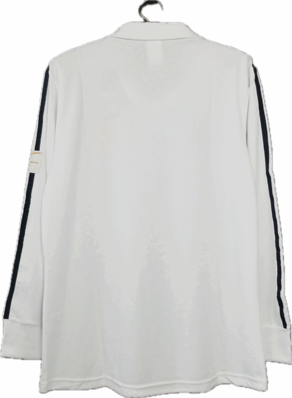 Real Madrid 01/02 Home Manica Lunga Retrò - immagine 2