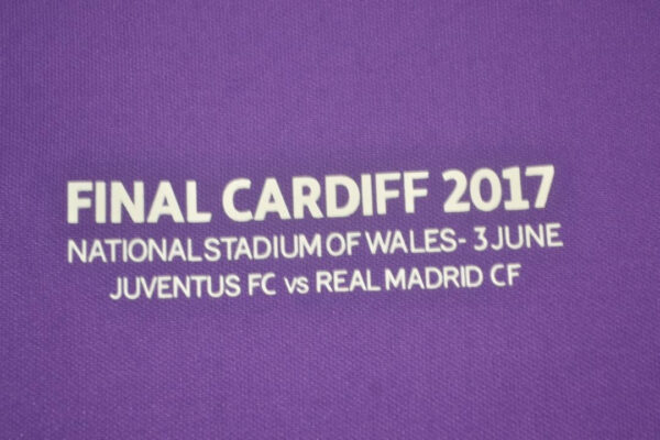 Real Madrid - 17/18 Vintage Finale Cardiff - immagine 6