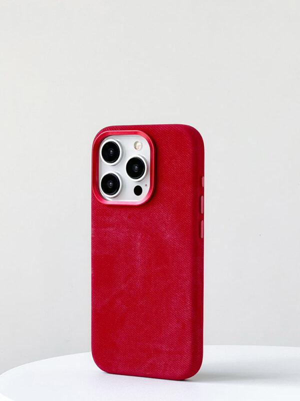 Cover iPhone in velluto