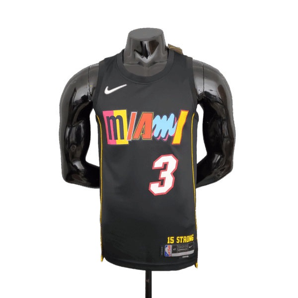 Maglia Retro Dwayne Wade Miami Heat