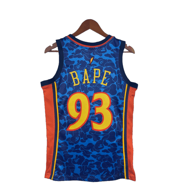 Maglia BAPE × M&N Warriors - immagine 2