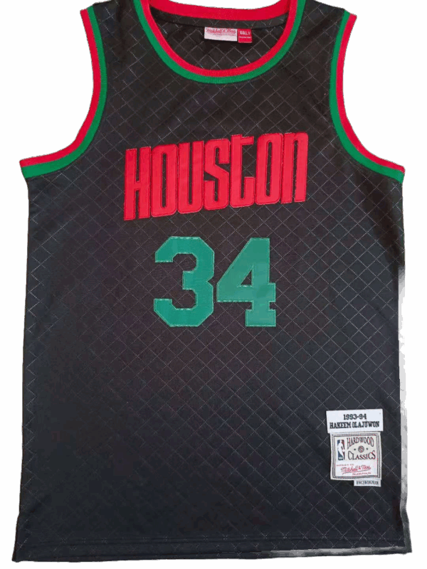Hakeem Olajuwon Houston Rockets Retro
