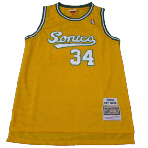 Ray Allen Seattle Supersonics Retro