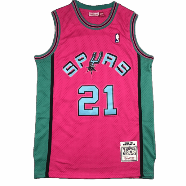 Tim Duncan San Antonio Spurs Retro
