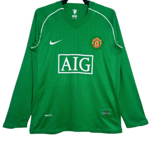 Manchester United Portiere - 07/08 Manica Lunga Vintage
