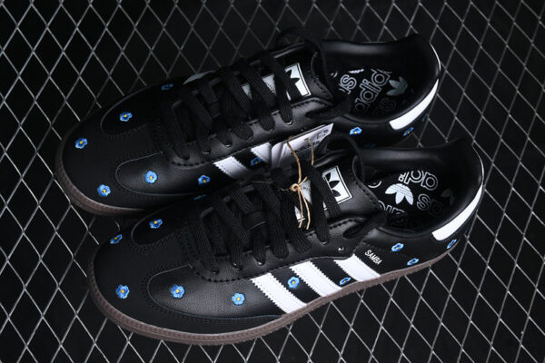 ADIDAS SAMBA OG CORE BLACK/FOOTWEAR WHITE/GUM - immagine 3