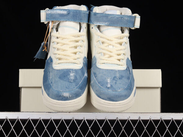 AIR FORCE 1 MID 07 BROKEN SILK DENIM - immagine 5