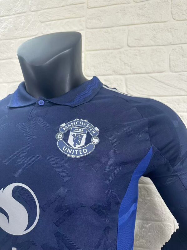 Manchester United Away - 24/25 Manica Lunga Player Version - immagine 3