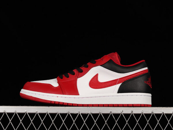 AIR JORDAN 1 LOW REVERSE BLACK TOE - immagine 6