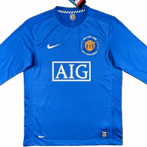 Manchester United Terza - 07/08 Manica Lunga Vintage