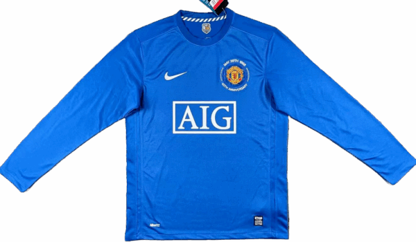 Manchester United Terza - 07/08 Manica Lunga Vintage