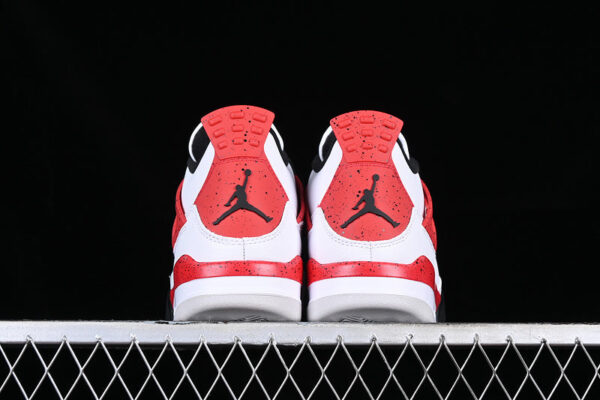 AIR JORDAN 4 RED CEMENT WHITE/RED/BLACK - immagine 5