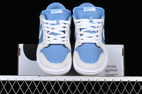 DUNK LOW SB WHITE/GREY/BLUE - immagine 4