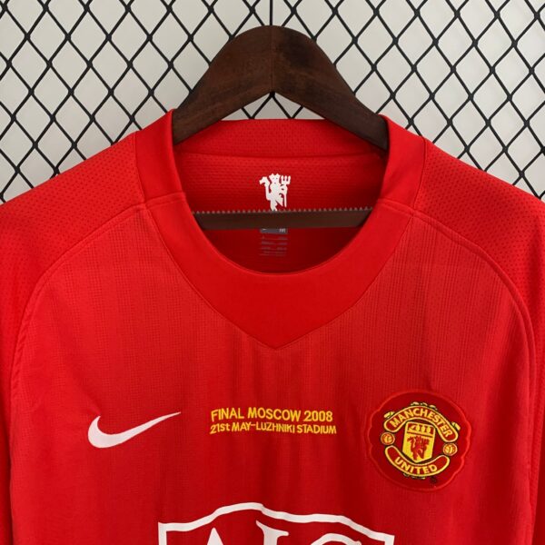 Manchester United - 07/08 Manica Lunga Vintage - immagine 4