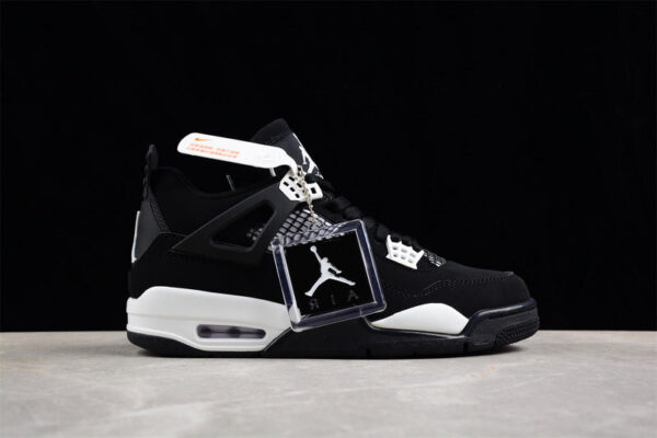 AIR JORDAN 4 RETRO WHITE/BLACK - immagine 2